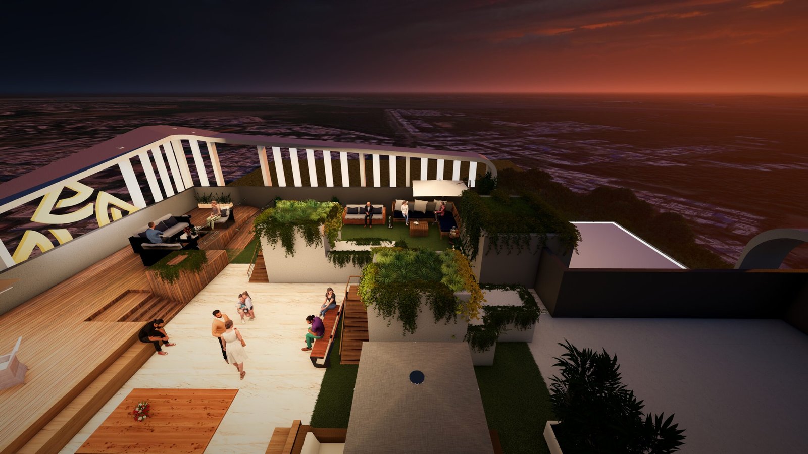 Luxury outdoor retreat view showcasing elegant lifestyle living at Gagangiri Aadhya, Codename Upgrade in Charkop Kandivali West